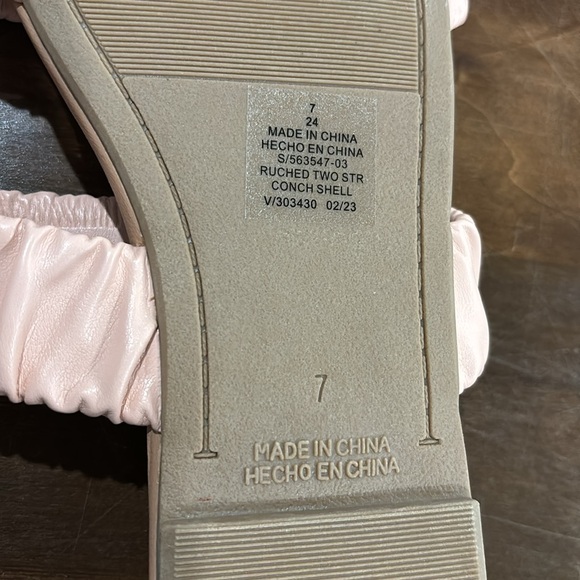 Light Pink Sandals - Picture 7 of 7